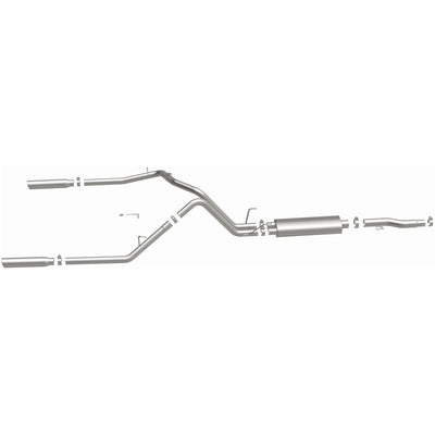 Street Series Cat-Back Performance Exhaust System <br>02-03 Dodge Ram 1500 4.7L, 5.9L