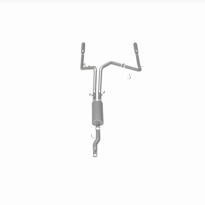 Street Series Cat-Back Performance Exhaust System <br>02-03 Dodge Ram 1500 4.7L, 5.9L