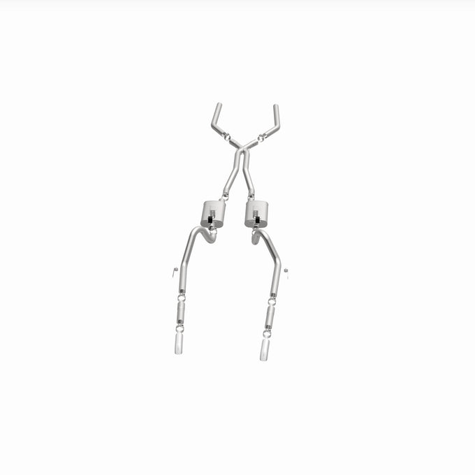 Street Series Crossmember-Back Performance Exhaust System <br>64-66 Ford Mustang 2.8L, 3.3L, 4.3L, 4.7L