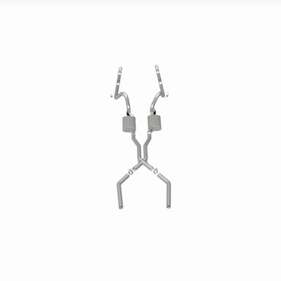 Street Series Crossmember-Back Performance Exhaust System <br>64-66 Ford Mustang 2.8L, 3.3L, 4.3L, 4.7L