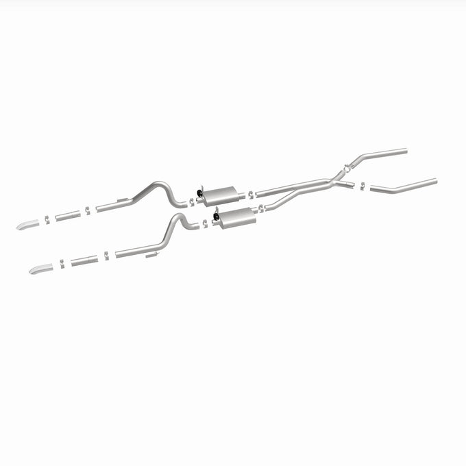 Street Series Crossmember-Back Performance Exhaust System <br>64-66 Ford Mustang 2.8L, 3.3L, 4.3L, 4.7L