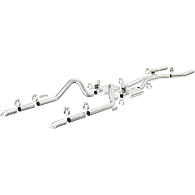 Street Series Crossmember-Back Performance Exhaust System <br>64-66 Ford Mustang 2.8L, 3.3L, 4.3L, 4.7L