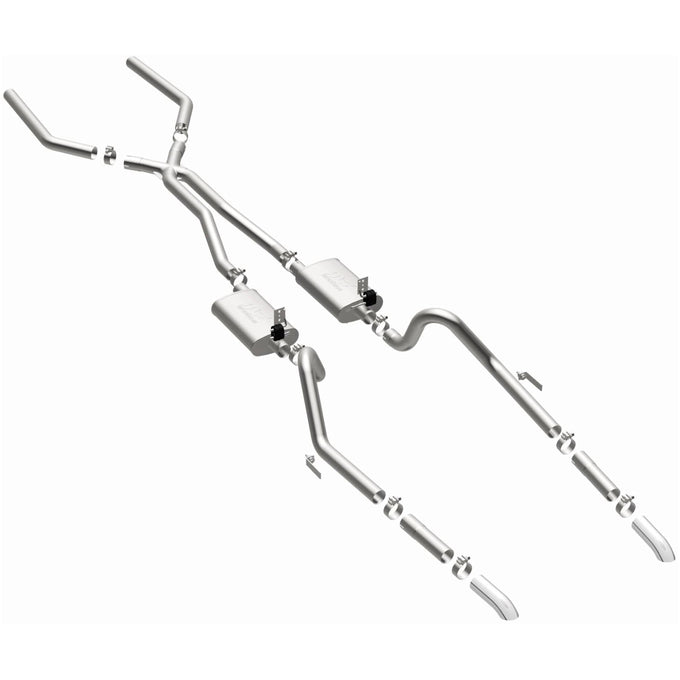 Street Series Crossmember-Back Performance Exhaust System <br>64-66 Ford Mustang 2.8L, 3.3L, 4.3L, 4.7L