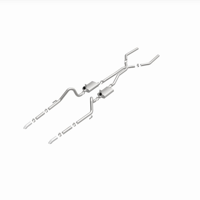 Street Series Crossmember-Back Performance Exhaust System <br>64-66 Ford Mustang 2.8L, 3.3L, 4.3L, 4.7L