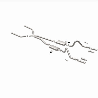 Street Series Crossmember-Back Performance Exhaust System <br>67-70 Ford Mustang 3.3L, 4.1L, 4.7L, 5.0L, 5.8L, 6.4L, 7.0L