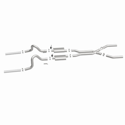 Street Series Crossmember-Back Performance Exhaust System <br>64-66 Ford Mustang 2.8L, 3.3L, 4.3L, 4.7L