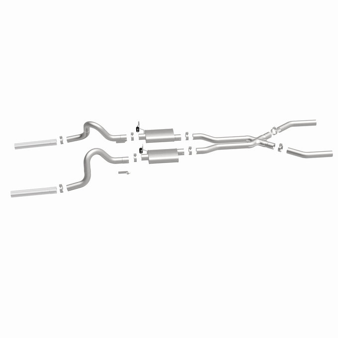 Street Series Crossmember-Back Performance Exhaust System <br>64-66 Ford Mustang 2.8L, 3.3L, 4.3L, 4.7L