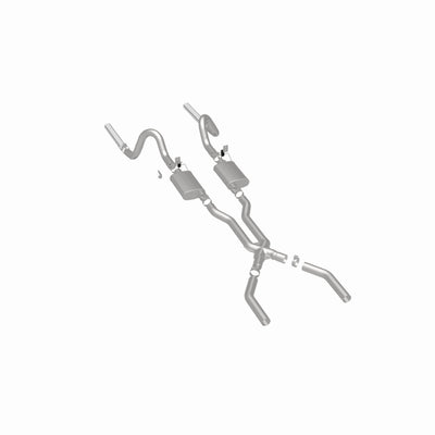 Street Series Crossmember-Back Performance Exhaust System <br>64-66 Ford Mustang 2.8L, 3.3L, 4.3L, 4.7L