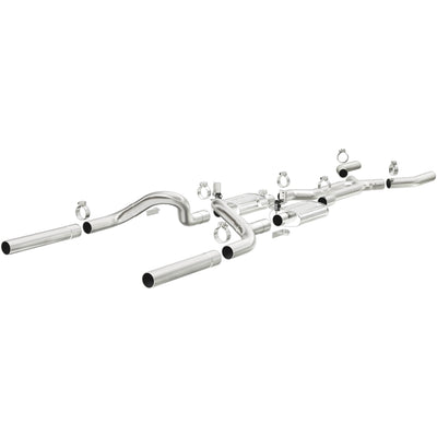 Street Series Crossmember-Back Performance Exhaust System <br>64-66 Ford Mustang 2.8L, 3.3L, 4.3L, 4.7L