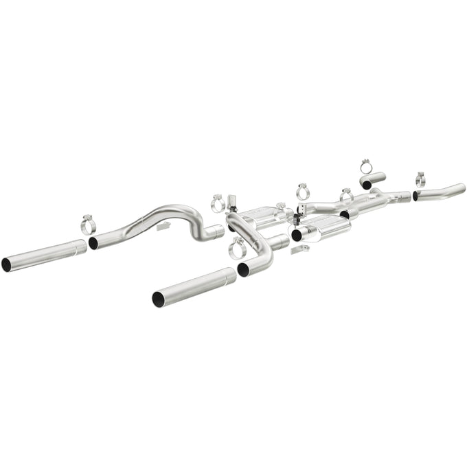 Street Series Crossmember-Back Performance Exhaust System <br>64-66 Ford Mustang 2.8L, 3.3L, 4.3L, 4.7L