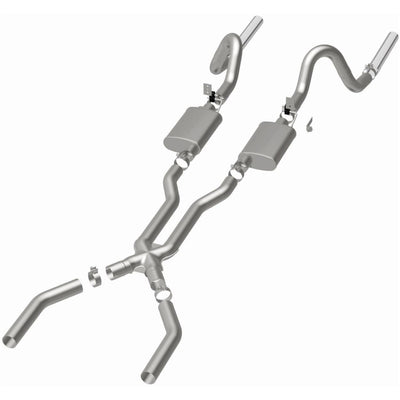 Street Series Crossmember-Back Performance Exhaust System <br>64-66 Ford Mustang 2.8L, 3.3L, 4.3L, 4.7L