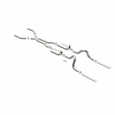 Street Series Crossmember-Back Performance Exhaust System <br>64-66 Ford Mustang 2.8L, 3.3L, 4.3L, 4.7L