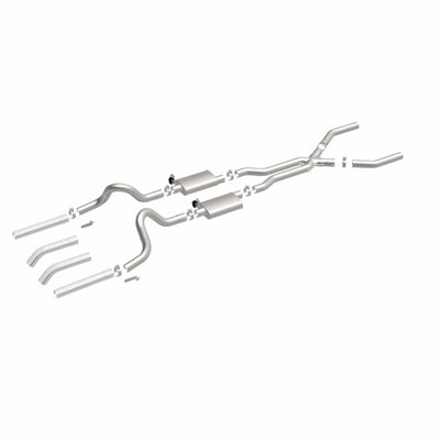 Series Crossmember-Back Performance Exhaust System <br>67-70 Ford Mustang 3.3L, 4.1L, 4.7L, 5.0L, 5.8L, 6.4L, 7.0L