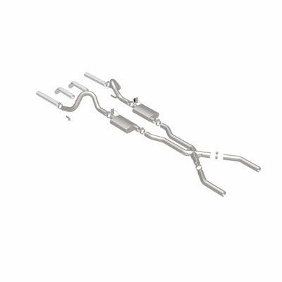Series Crossmember-Back Performance Exhaust System <br>67-70 Ford Mustang 3.3L, 4.1L, 4.7L, 5.0L, 5.8L, 6.4L, 7.0L