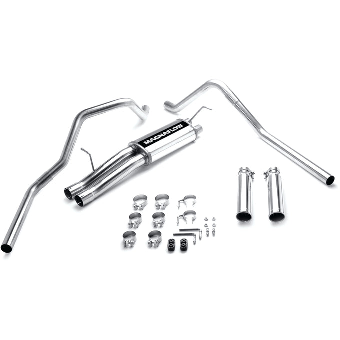 Street Series Cat-Back Performance Exhaust System <br>03-07 Chevy Silverado / GMC Sierra 2500 HD Classic 6.0L