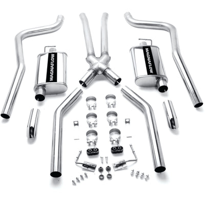 Street Series Crossmember-Back Performance Exhaust System <br>70-72 Dodge Challenger, Plymouth Barracuda