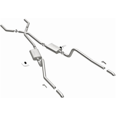 Street Series Crossmember-Back Performance Exhaust System <br>70-72 Dodge Challenger, Plymouth Barracuda