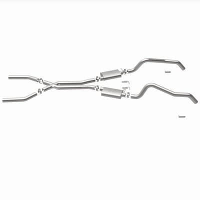 Street Series Crossmember-Back Performance Exhaust System <br>70-72 Dodge Challenger, Plymouth Barracuda