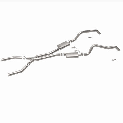 Street Series Crossmember-Back Performance Exhaust System <br>70-72 Dodge Challenger, Plymouth Barracuda