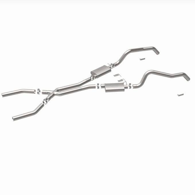 Street Series Crossmember-Back Performance Exhaust System <br>70-72 Dodge Challenger, Plymouth Barracuda