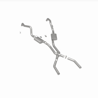 Street Series Crossmember-Back Performance Exhaust System <br>70-72 Dodge Challenger, Plymouth Barracuda