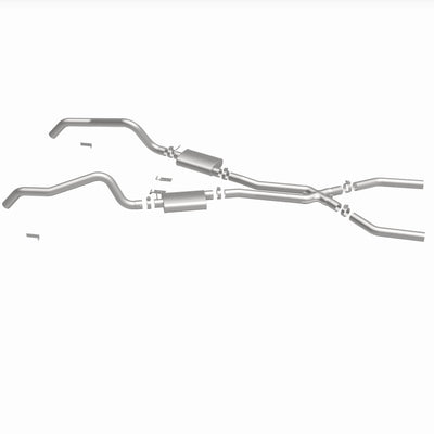 Street Series Crossmember-Back Performance Exhaust System <br>70-72 Dodge Challenger, Plymouth Barracuda