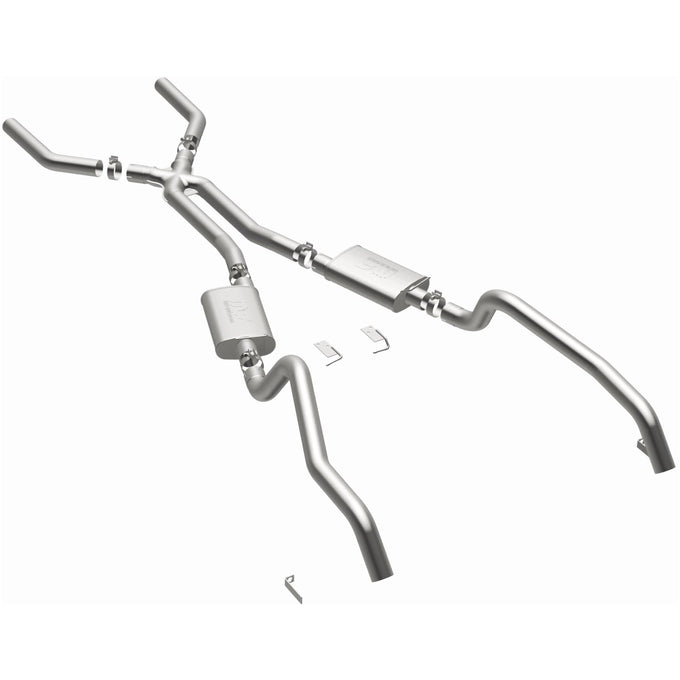 Street Series Crossmember-Back Performance Exhaust System <br>70-72 Dodge Challenger, Plymouth Barracuda