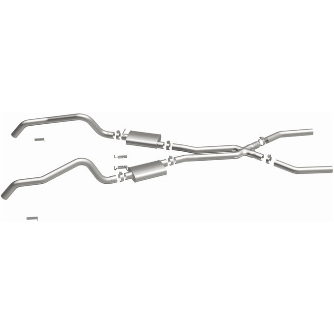 Street Series Crossmember-Back Performance Exhaust System <br>70-72 Dodge Challenger, Plymouth Barracuda