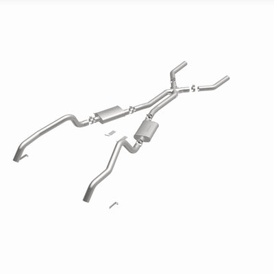 Street Series Crossmember-Back Performance Exhaust System <br>70-72 Dodge Challenger, Plymouth Barracuda