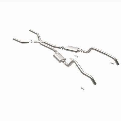 Street Series Crossmember-Back Performance Exhaust System <br>70-72 Dodge Challenger, Plymouth Barracuda