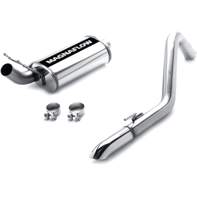 Street Series Cat-Back Performance Exhaust System <br>91-95 Jeep Wrangler 2.5L, 4.0L