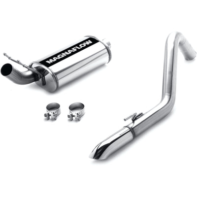 Street Series Cat-Back Performance Exhaust System <br>91-95 Jeep Wrangler 2.5L, 4.0L