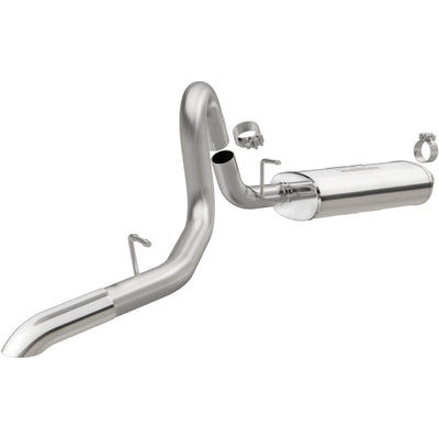 Street Series Cat-Back Performance Exhaust System <br>97-99 Jeep Wrangler 2.5L, 4.0L