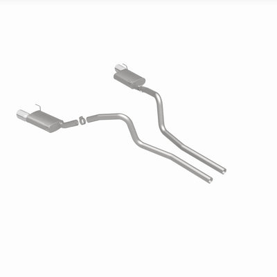 Street Series Cat-Back Performance Exhaust System <br>05-09 Ford Mustang 4.6L, 5.4L