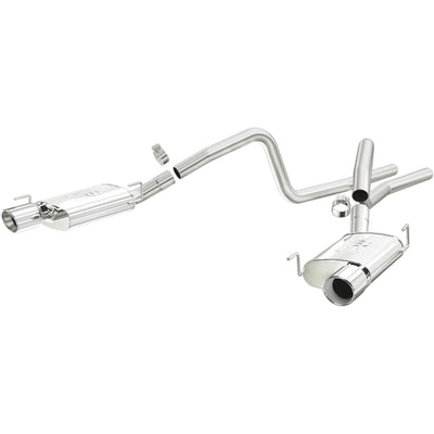 Street Series Cat-Back Performance Exhaust System <br>05-09 Ford Mustang 4.6L, 5.4L
