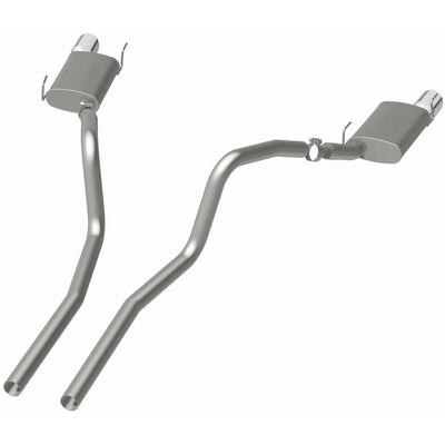 Street Series Cat-Back Performance Exhaust System <br>05-09 Ford Mustang 4.6L, 5.4L