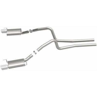 Street Series Cat-Back Performance Exhaust System <br>05-09 Ford Mustang 4.6L, 5.4L