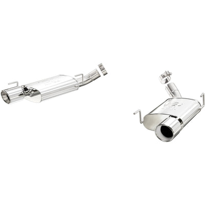 Street Series Axle-Back Performance Exhaust System <br>05-09 Ford Mustang 4.6L, 5.4L