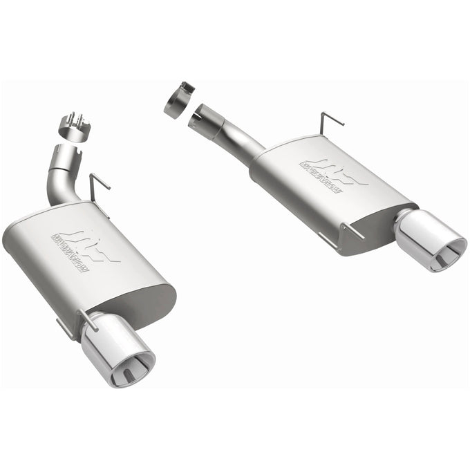 Street Series Axle-Back Performance Exhaust System <br>05-09 Ford Mustang 4.6L, 5.4L