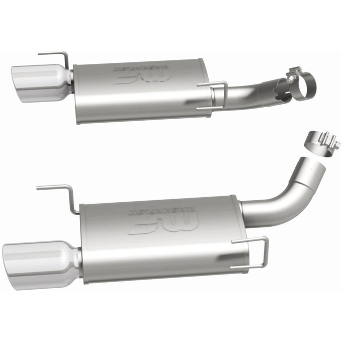 Street Series Axle-Back Performance Exhaust System <br>05-09 Ford Mustang 4.6L, 5.4L