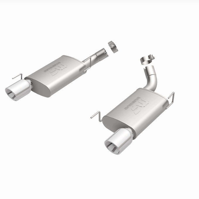 Street Series Axle-Back Performance Exhaust System <br>05-09 Ford Mustang 4.6L, 5.4L