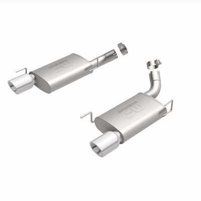 Street Series Axle-Back Performance Exhaust System <br>05-09 Ford Mustang 4.6L, 5.4L