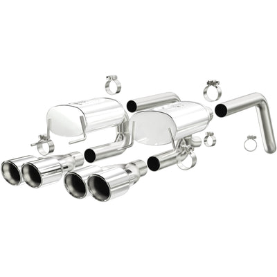 Street Series Axle-Back Performance Exhaust System <br>2008 Chevy Corvette 6.2L