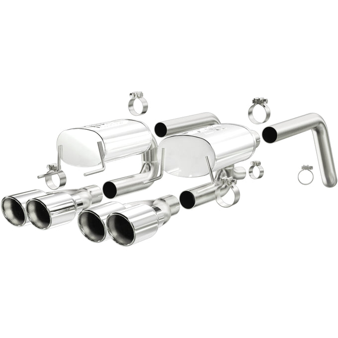 Street Series Axle-Back Performance Exhaust System <br>2008 Chevy Corvette 6.2L