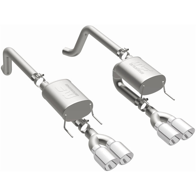 Street Series Axle-Back Performance Exhaust System <br>2008 Chevy Corvette 6.2L