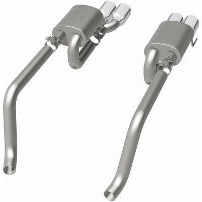Street Series Axle-Back Performance Exhaust System <br>2008 Chevy Corvette 6.2L