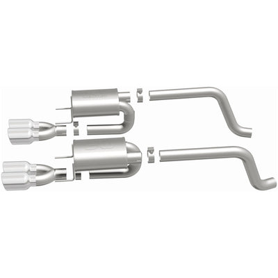 Street Series Axle-Back Performance Exhaust System <br>2008 Chevy Corvette 6.2L