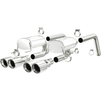 Street Series Axle-Back Performance Exhaust System <br>2008 Chevy Corvette 6.2L