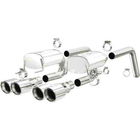 Street Series Axle-Back Performance Exhaust System <br>2008 Chevy Corvette 6.2L