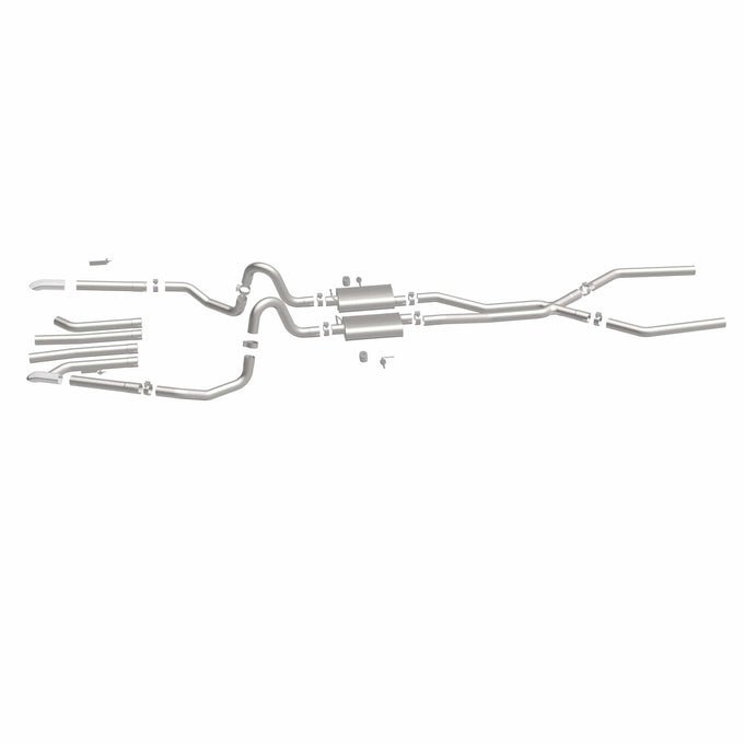 Street Series Crossmember-Back Performance Exhaust System <br>64-67 Buick Skylark Special, Chevy Chevelle El Camino